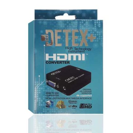 مبدل HDMI  to VGA مدل DETEX