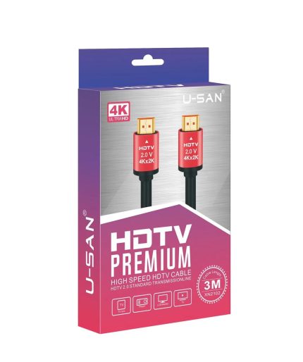 کابل HDMI 4K U-SAN 3M
