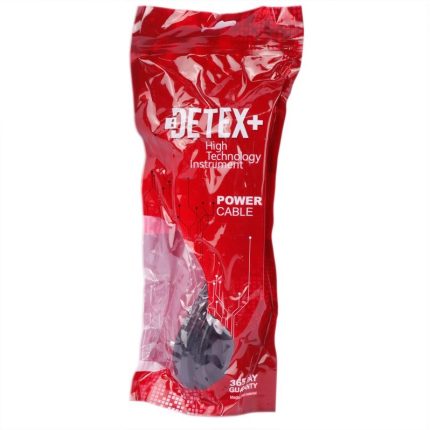 کابل برق لب تاپ DETEX (طول 1.5 متری)