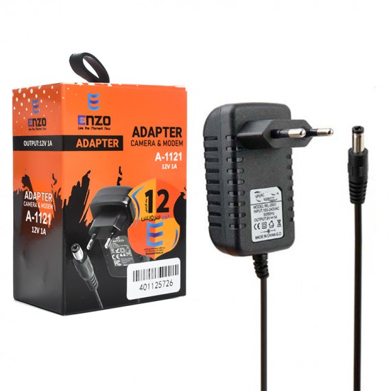 آداپتور-سوزنی-12-ولت-1-آمپر-انزو-enzo-مدل-a-1121.jpg