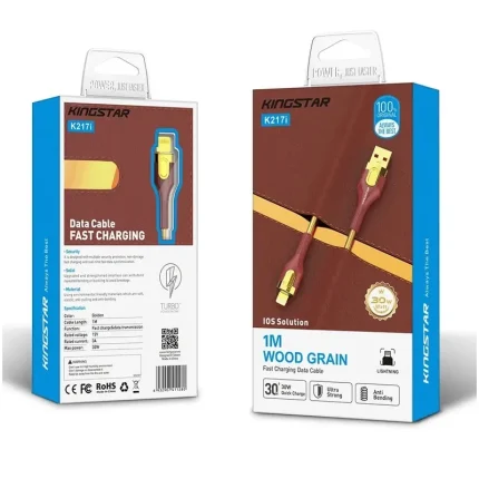 کابل شارژ لایتنینگ kingstar مدل k217i