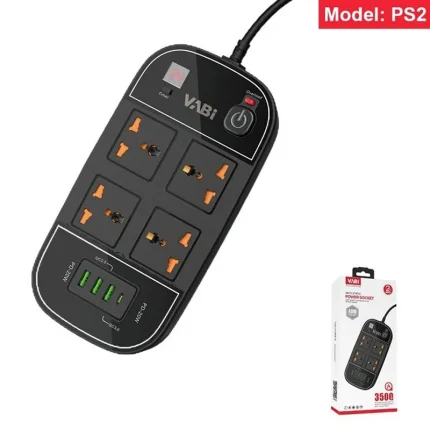 چهار راهی و محافظ برق هوشمند VABI مدل PS2 تایمردار