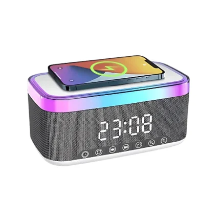 اسپیکر و شارژر وایرلس پرتابل پرووان مدل PGM202