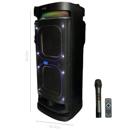 اسپیکر چمدانی بلوتوثی وریتی V-PS2310 + میکروفون و ریموت کنترل