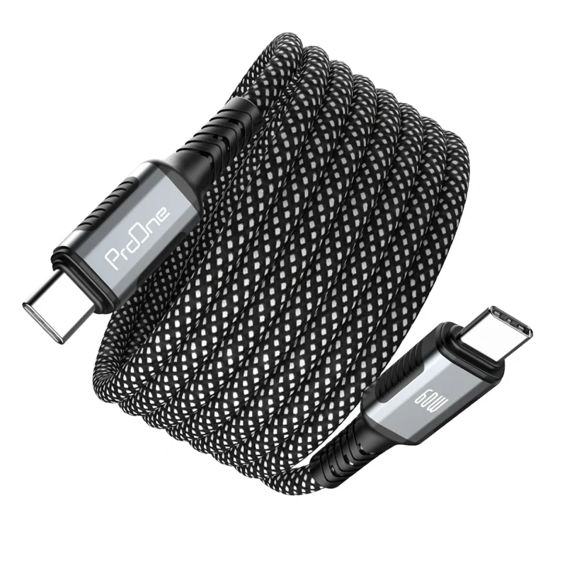 کابل شارژ type-c به type-c پرووان مدل PCC104